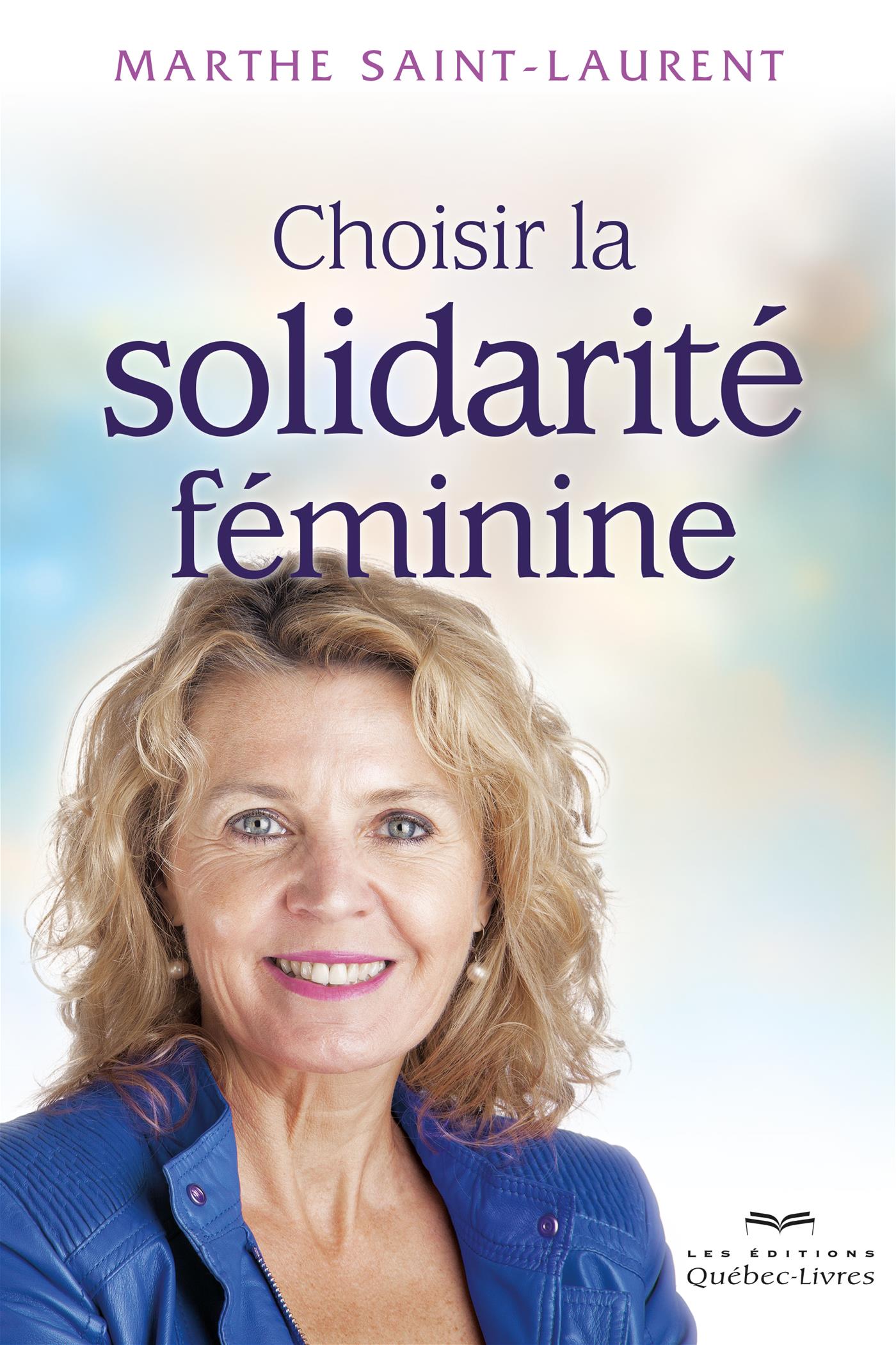 Couverture du livre de Choisir la solidarité féminine - papier format