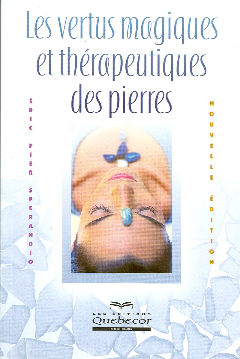 Couverture du livre de Vertus magiques et thérapeutiques des pierres (Les) - papier format