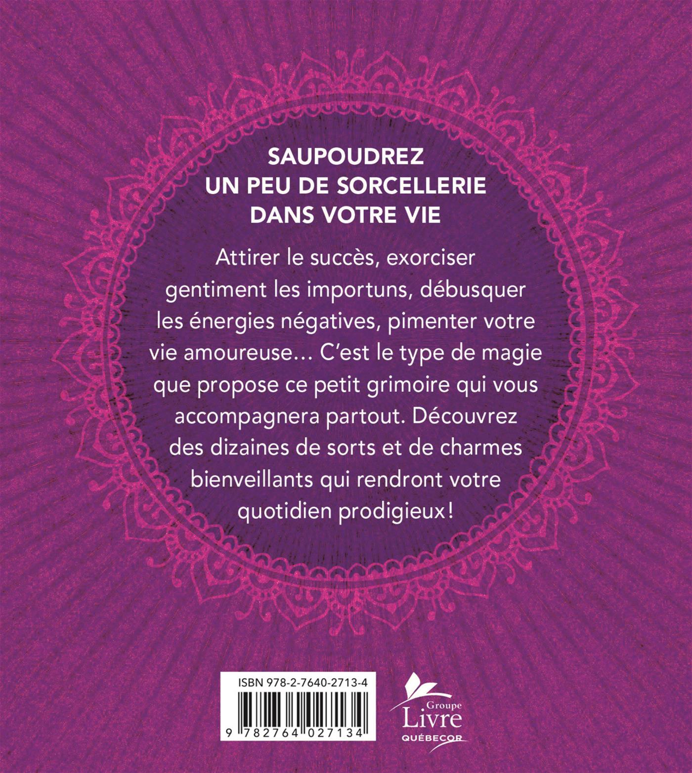 Couverture du livre de Petits sortilèges pour sorcière sans balai - papier format